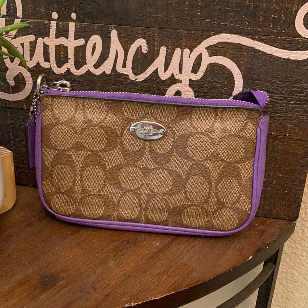 Sassy coach wristlet